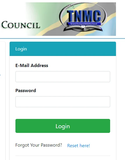 TNMCIS Login