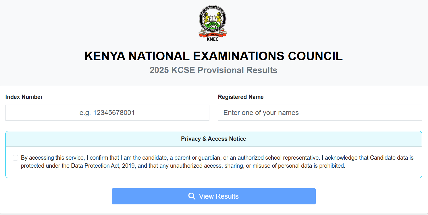KCSE Results 2025 Released: Step-by-Step Online Guide